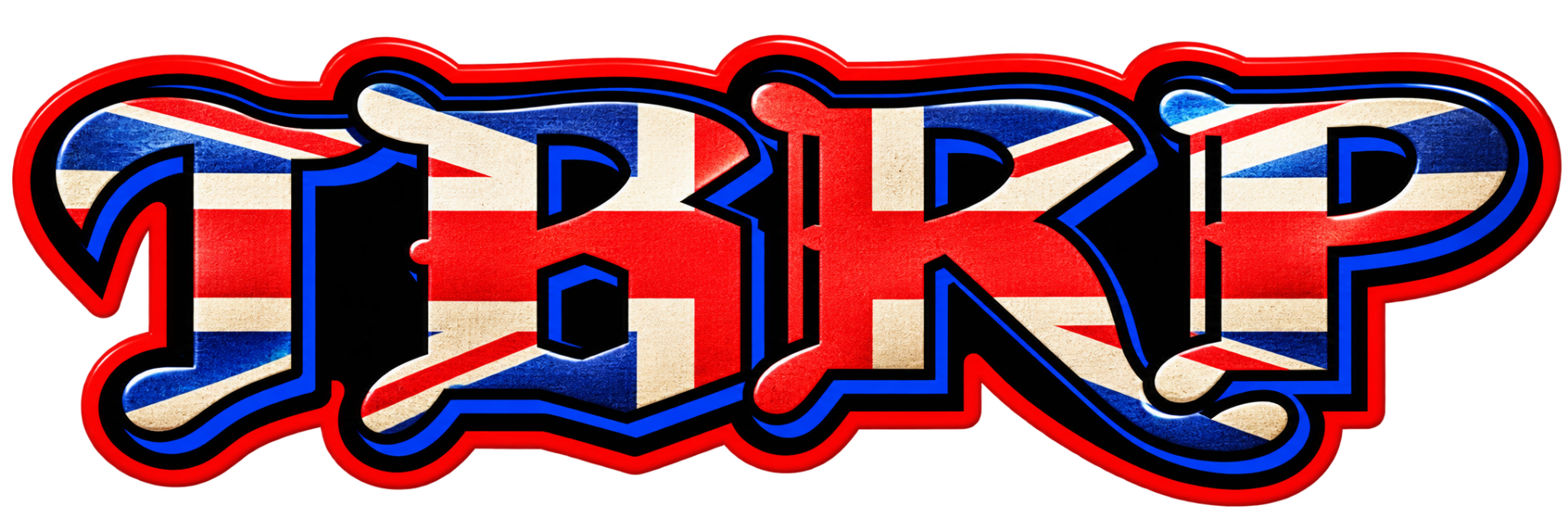 TBRP official red, blue and Union Jack logo